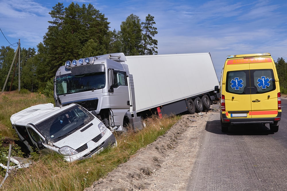 Liable parties in a Medford trucking accident